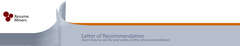 Job Search - Letter of Recommendation